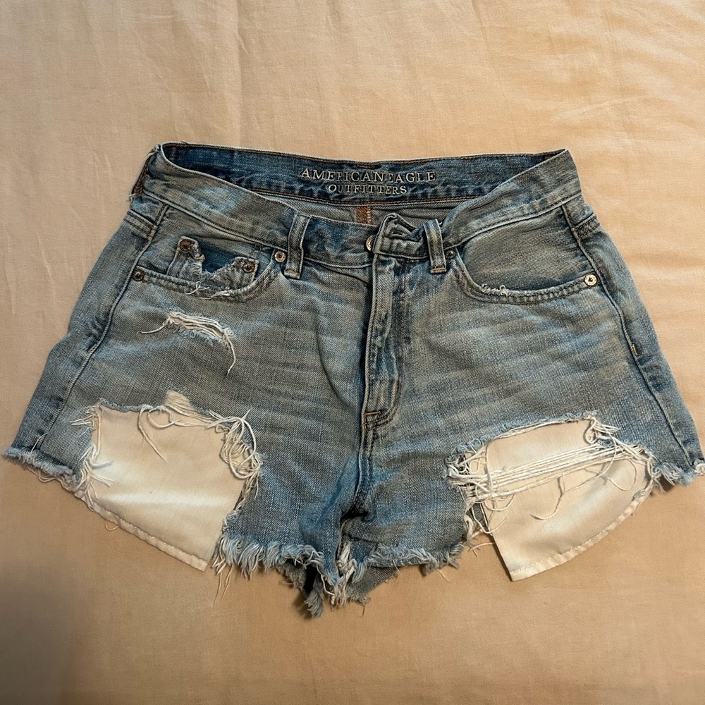 Vintage Hi-Rise American Eagle Jean shorts